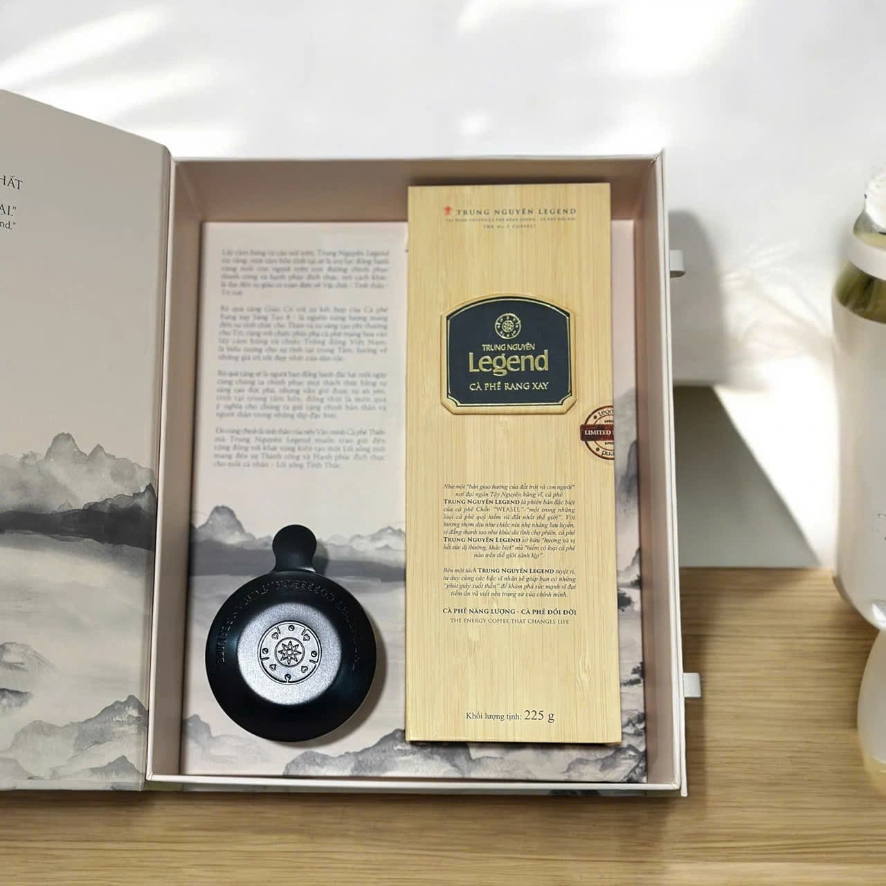 Discover the Rich Complexity of Premium Vietnamese Coffee in a Elegant Wooden Gift Box